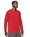 Under Armour Men's UA Vertical Wordmark Long Sleeve T-Shirt Large Red