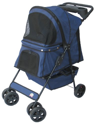 Go Pet Club Pet Stroller Blue