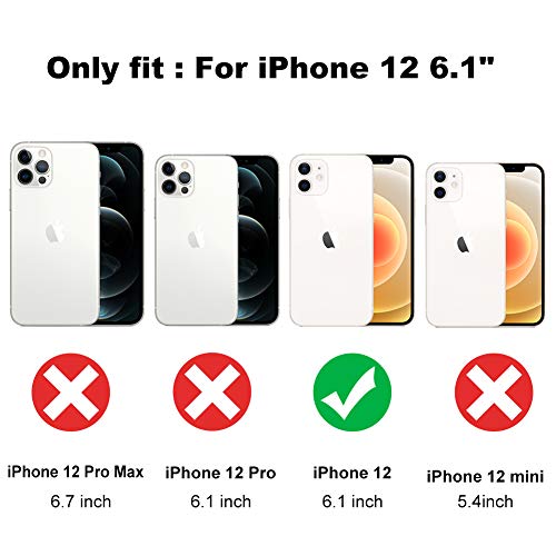 Teaught Case For Iphone 12 Soft Tpu Dark Green Plating With Adjustable Wristband Kickstand Slim Cover Anti-Scratch Shockproof Protective Case For Women Girls Men #TOP5