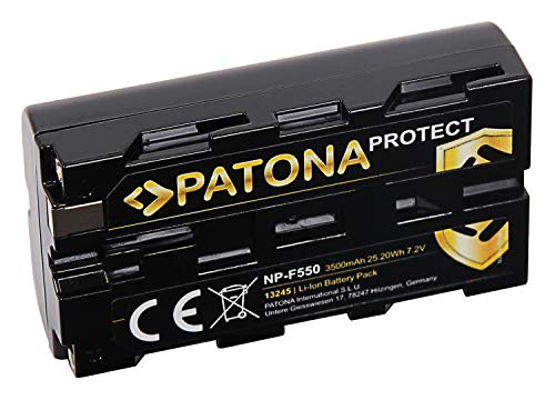 PATONA Protect V1 Batteria NP-F550 Compatibile con...