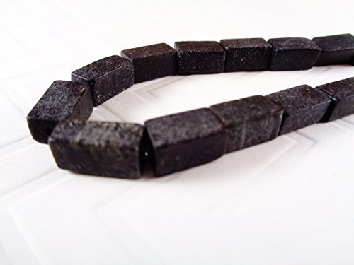 Blackstone Black Tube Beads