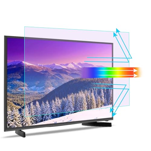 Filtre TV anti-reflet mat haute performance pour écran 65 pouces