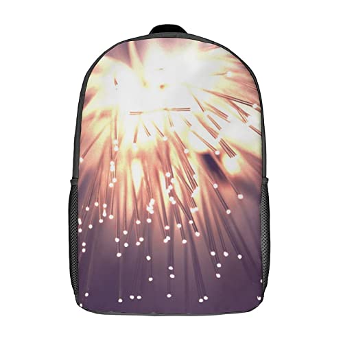 Sac à dos d'école 17 pouces avec imprimé 3D tendance pour adolescents