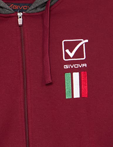 GIVOVA Italia 101 Traje, Granate/Gris Oscuro, XS Men's, Granate / Gris oscuro - Image 2