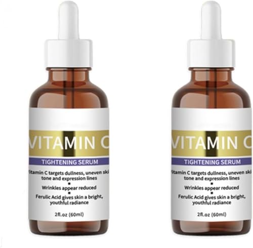 Sérum Facial Reafirmante con Vitamina C 60 ml — Sérum Iluminador, Antiedad y Unificador del Tono de la Piel, Apto para Todo Tipo de Piel