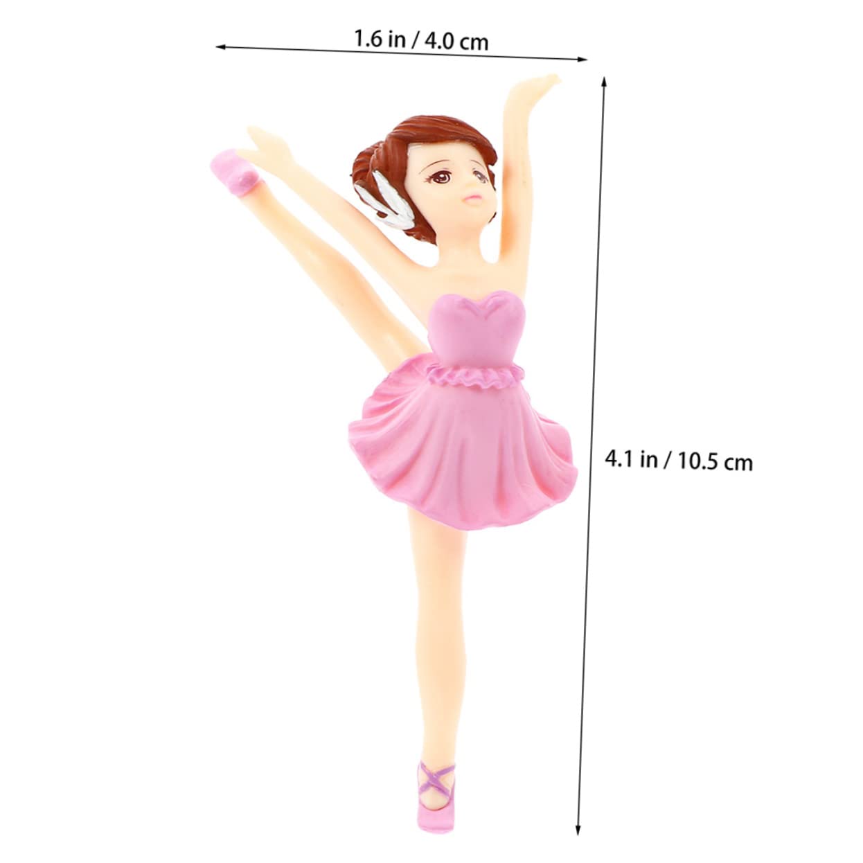 20stücke Ballerina Cupcake Topper Teiliges Mit Miniatur-balletttänzerinnen Elegantem Und Süßem Tortendekoration Für Babypartys Hochzeiten Und Ballett-themenfeiern