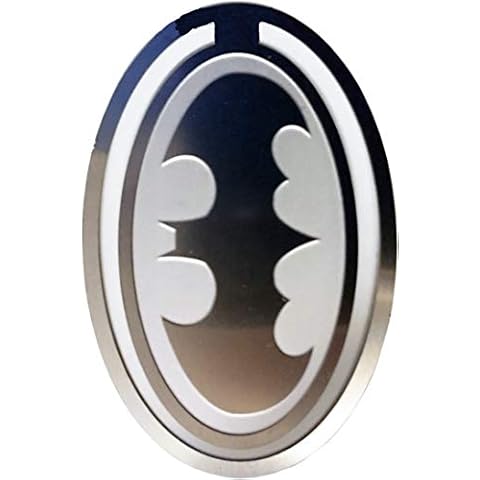 Batman Brushed Chrome Bookmark Cover