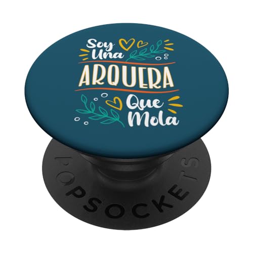 Una Arquera Que Mola Mujer Arquería Regalo Tiradora con arco PopSockets PopGrip Intercambiable