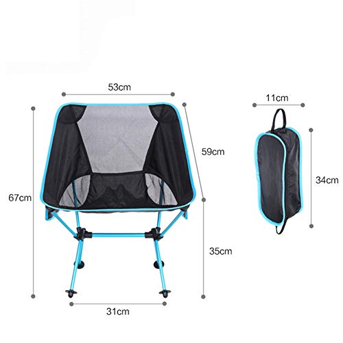Chaise pliable contre le mal de dos en camping et pêche - 3