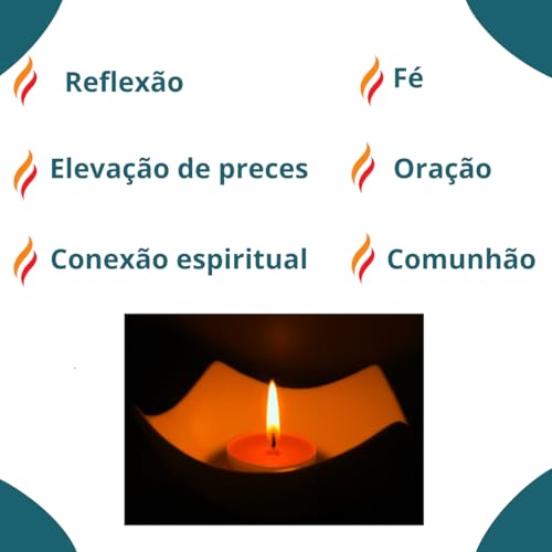 Vela De Nossa Senhora, De 3 Dias, 175g, Com Celofane Premium, Católica, Com Oração Personalizada. De