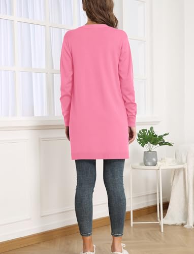 Image of VIISHOW Women's Classic Cardigans Long Sleeve Open Front Casual Knit Cardigan Sweaters Coat Soft Outwear