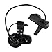 IDOLOVA QS-S4 48V-60V Thumb Throttle LCD Display Kit for Zero 8 9 10 8X 10X Electric Scooter 6PIN Display Replacement Spare Parts Accessories, Black
