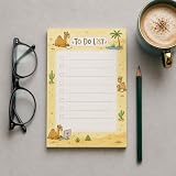 Camel Sticky Notes Gifts,50 Sheets 4x6 Inch Camel-Themed Notepad