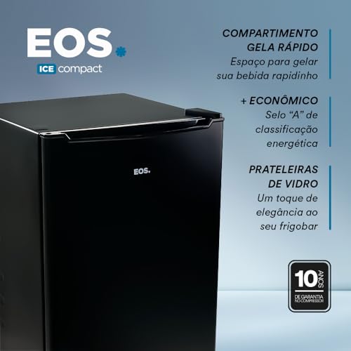 Frigobar EOS 71 Litros Ice Compact Preto EFB80P/81P 110V