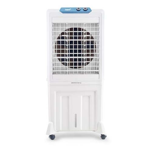 Image of Livpure Aerofrost Neo 110L Desert Air Cooler, White, Adjustable Speed, Ice Chamber, 5 Castor Wheels, Water Level Indicator, Works on Inverter