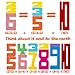 GUKAZH Wooden Number Building Blocks 20 Pcs Stacking Toys for Kids, Math Learning Tool for Students, Digital Building Blocks 1-10, Balance Competition Toy, Educational Gift Party Favors for Boys Girls