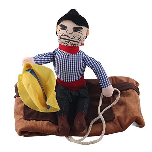 Disfraz de Vaquero para Perro XL, Textura Suave y Ajustable miniatura 3
