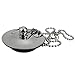 Produktbild Morehappy7 Chrom Küche Spüle Badezimmer Badewanne Abfluss Stöpsel aus massivem Metall Abfall Stecker mit Ball Kette