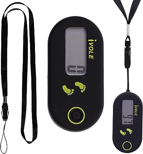 Podómetro de Pantalla Mini 3D para Caminar,Podómetro Clip,Mini podómetro electrónico portátil,Podómetro para Caminar,Podómetro Digital,Mini Podómetro para Caminar