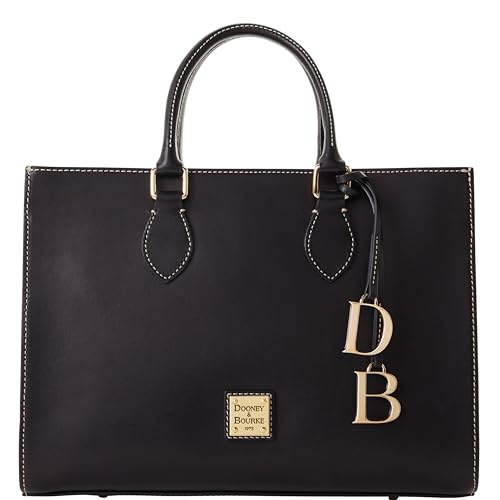 Dooney & Bourke Handbags for Women, Belmar Janine 35 Leather Tote Bag with Adjustable Shoulder Strap