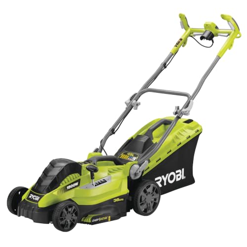 RYOBI Tondeuse Électrique 1500W RLM15E36H Coupe 36 cm Bac 45 L Mulching