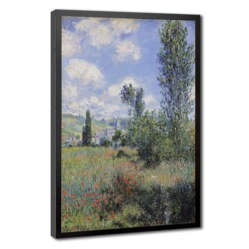 Vue de Vetheuil Monet impression sur toile pour une décoration murale de salon