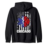 Chicago EMT Chemise de pompier Sweat à Capuche