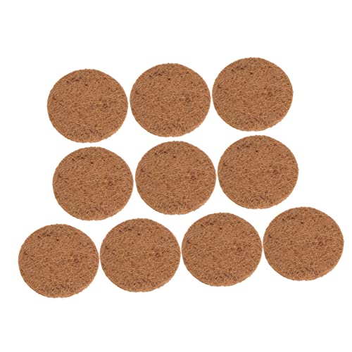 SUPVOX Breeding Bird Pad 10pcs Pigeon Nest Mat Coconut Coir for Bird Egg and Practical