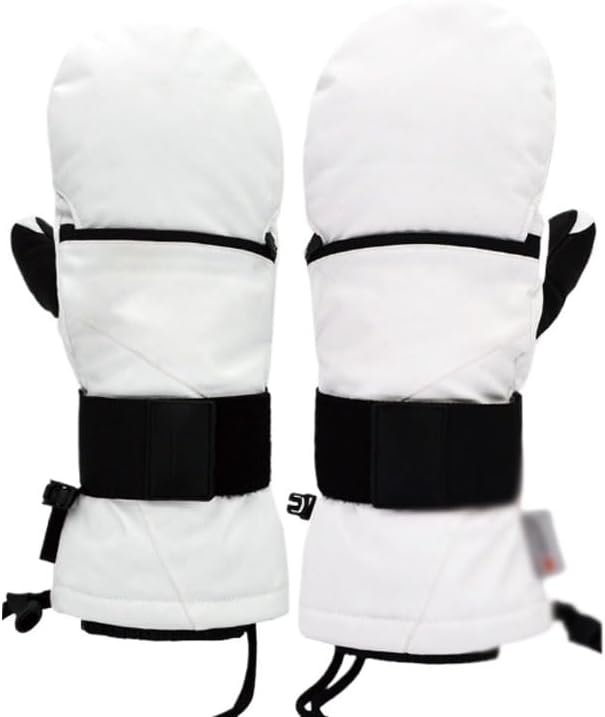 Ski Gloves Men's Women's Palm Wrist Protection Waterproof Thickened for Outdoor Sports and Daily Use