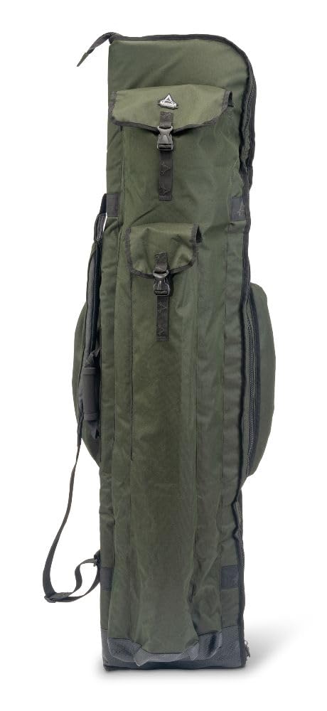 Sänger Top Tackle Systems Anaconda 3-częściowa torba na wędki, 145 x 33 x 20 cm, wodoszczelny poliester, na 6 wędek, z wyściełanym uchwytem do noszenia i paskiem na ramię