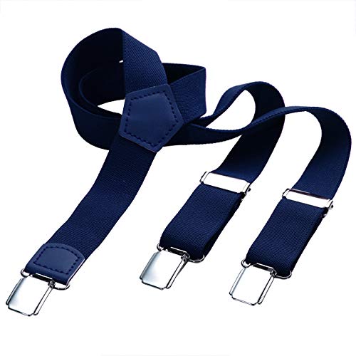 DonDon Bretelle bambino blu scure 2 cm fini e