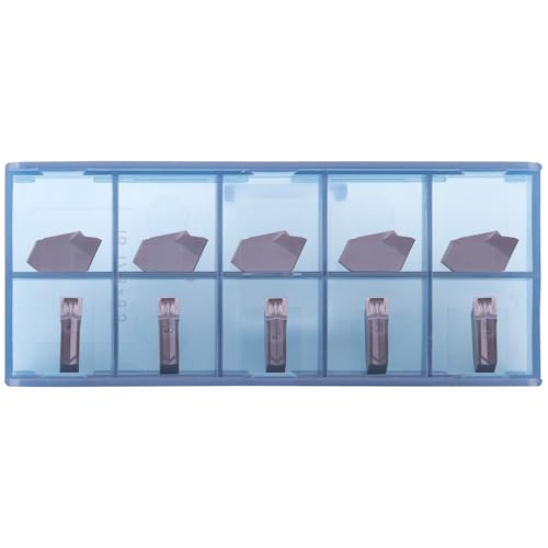 CDBP GTN-4 (SP400) CNC Grooving & Cut Off Carbide Inserts Steel Fit for SPB426/36, PVD Coated, 10pcs