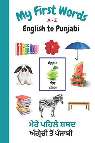 My First Words A – Z English to Punjabi: Bilingual Learning Made Fun and Easy with Words and Pictures