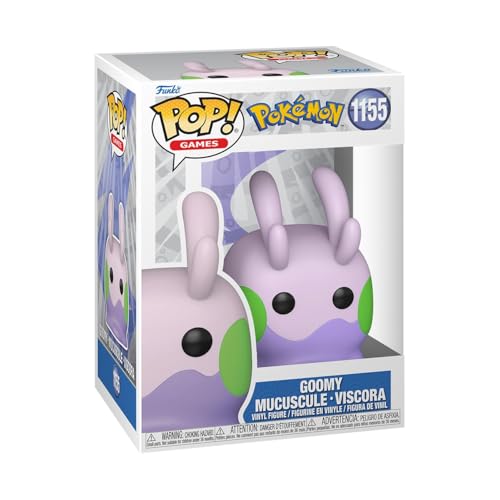 Funko POP Games: Pokemon - Goomy - Figura in vinile da collezione - Idea regalo - Prodotto ufficiale - Giocattoli per bambini e adulti - Modello di figura per collezionisti ed esposizione