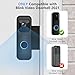 Anti-Theft Blink Doorbell Mount, No-Drill Mounting Bracket Only Compatible with Blink Doorbell Camera 1st Gen (Not for 2nd Gen), Accessories for Apartment Home Rentals (Blink Doorbell is NOT Included)