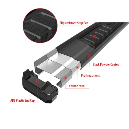 Estribos Laterales APS Estilo OE para Toyota Tundra miniatura 5
