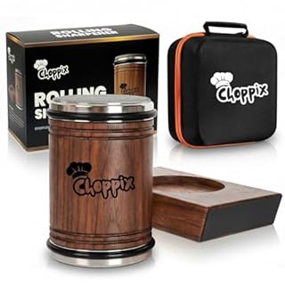 Walnut Wood Rolling Knife Sharpener with Carry Bag, Whetstone with 15° & 20° Magnetic Angles, Diamond & Ceramic Honing Disc, Professional Kitchen Roller & Base Knife Sharpening Tool Kit