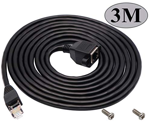 Cable Ethernet RJ45 Cat 6 Macho a Hembra 3M miniatura 2
