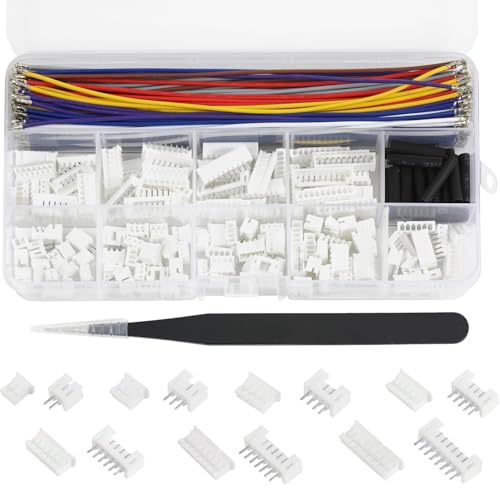 Connecteurs JST-PH 2.0 mm haut de gamme avec câbles 22 AWG pour régulateur de vol