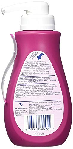 Veet Gel Hair Removal Cream Sensitive, 13.5 Ounce (2 Pack) - Thumbnail 5
