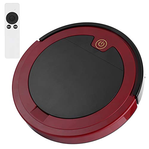 Robot Vacuum Cleaner- Auto Robotic Vacuums with USB Charging, 2800pa Strong Suction, 2x2000mAh Lithium Batteries, Ultra Slim, Robotic Vacuum Cleaner for Pet Hair Hard Floor Low Pile Carpets