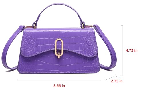 Image of Mini Crossbody Bag for Women, Cute Mini Purse, Ladies Small Top Handle Satchel, Trendy Daily Clutch Purse