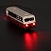 EBS15002 4pcs 1:150 Model Lighted Cars Bus with 12V LED Lights for Building Layout Diecast New