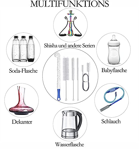Shisha-Reinigungsset Bürstenset, zur Reinigung deiner Shisha Schlauchbürste, hisha Bowl und Schlauch Shisha, Putzset mit… – Bild 4