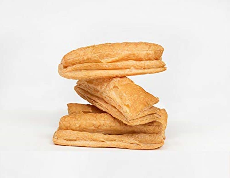90's MILL Khari Puff, Tea Time Snacks, Namkeen Snacks,Family Pack,Cookies Biscuit - 250gm|Fan Khari, Crunchy Tea Time Snack Biscuits, Fan biscuit, Cookies, flour and butter-image-3