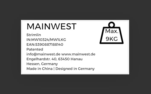MAINWEST - Fahrradkorb vorne + Inklusive Lenkeradapter E-Bike - mit Airtag Fahrrad Versteck - Fahrradkorb Vorne Ebike - mit Schloss - Lenkerkorb Fahrrad - 26 Liter (Grau)