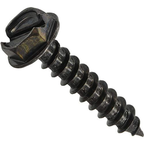 Sheet-metal-screws cierre 508784 tornillería negra rosca metal pasos milimétricos repuesto