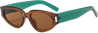 Cat Eye Color Sunglasses Women Fashion Gradient Shades Uv400 Men Retro Trending Sun Glasses