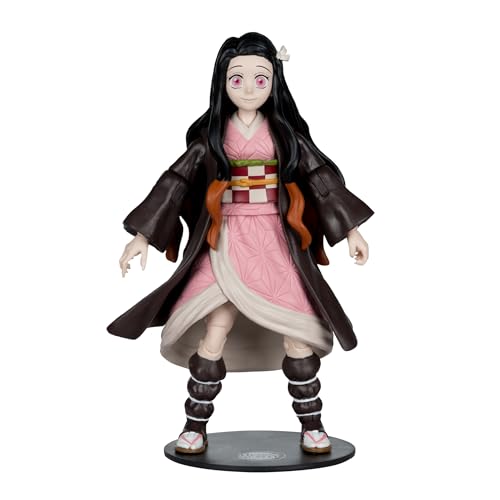 Demon Slayer Kimetsu No Yaiba 7" Action Figure - Nezuko Kamado Red Platinum by McFarlane Toys - Used condition - Image 2