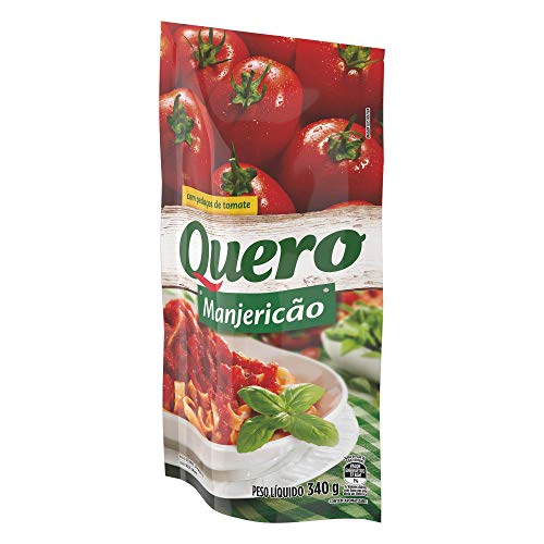 Molho de Tomate Quero Manjericão 340g